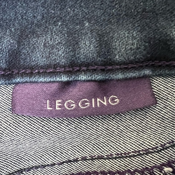 NYDJ Dark Blue Stretch Legging Jegging Jeans with Lift Tuck Technology - Size 12 - Picture 10 of 14